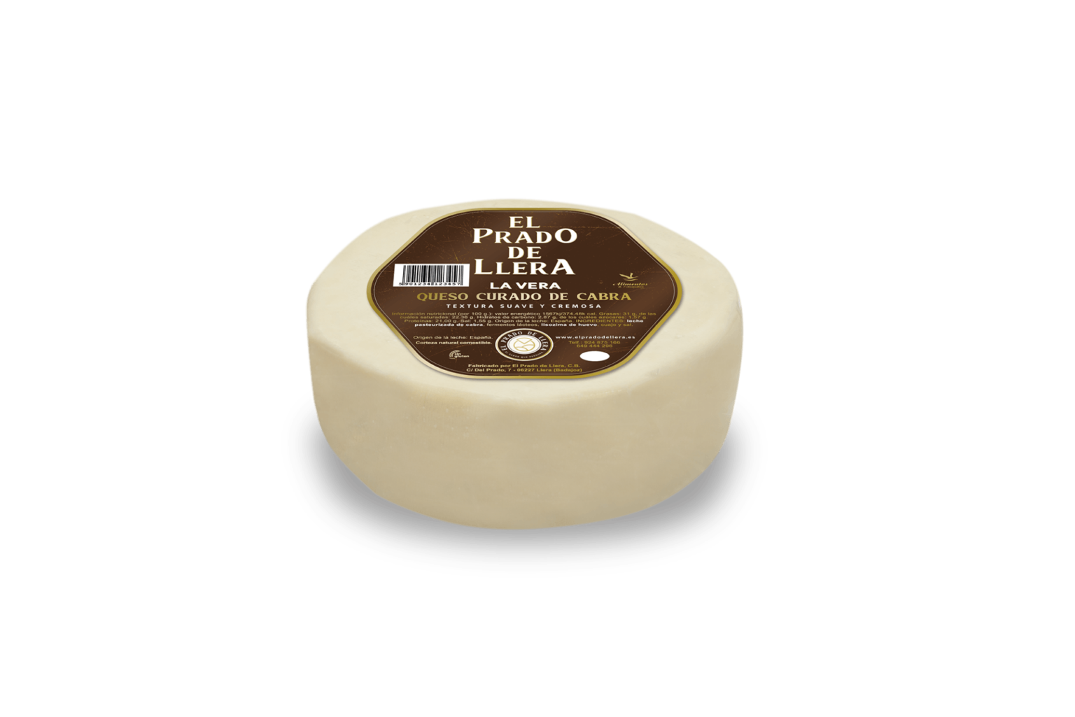 QUESO CURADO DE CABRA CORTEZA NATURAL